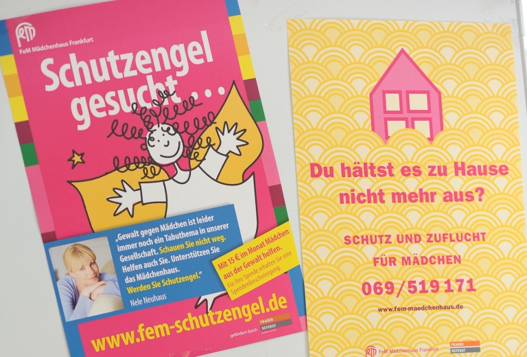 Die Hilfsangebot des FeM Mädchen*hauses Frankfurt