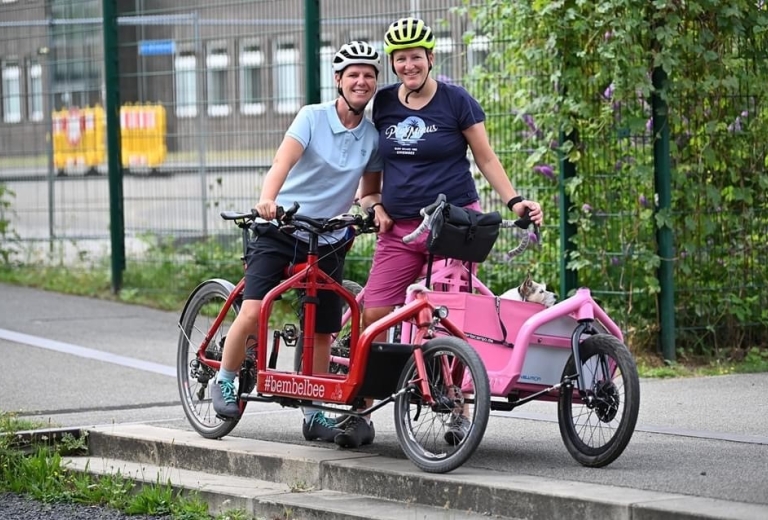 FeM freut sich über Spende vom Lastenrad-Shop Kvirder