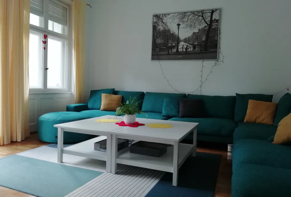 Das Wohnzimmer in der Mädchenzuflucht