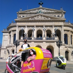 Überraschungsfahrt mit dem Velotaxi