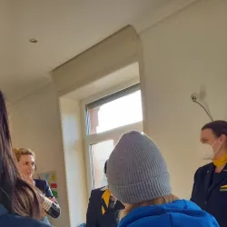 Mädchen beim Berufetag